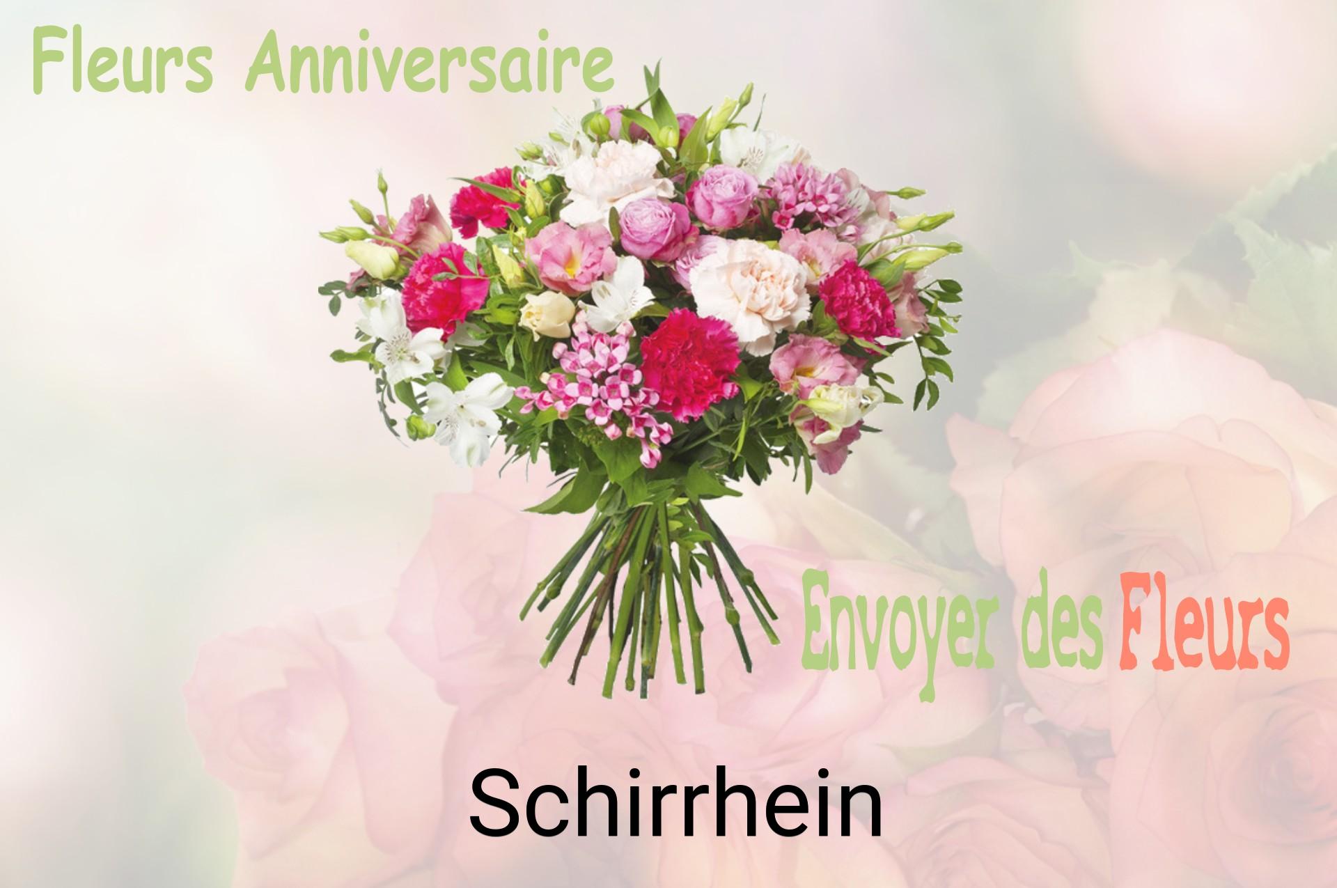 Bouquet de fleurs d’anniversaire livré à Schirrhein